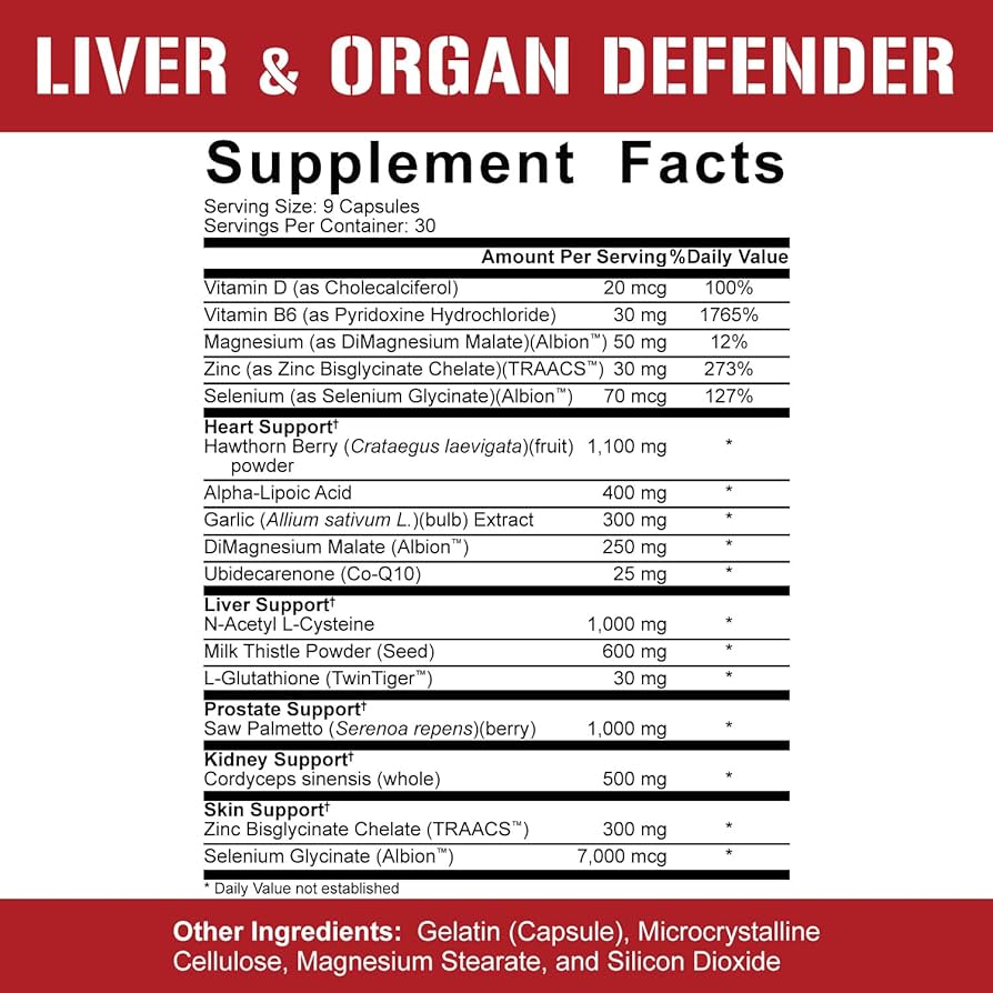 5% Rich Piana Liver & Organ Defender