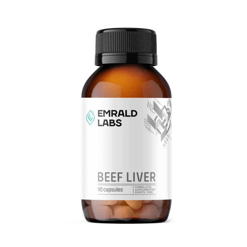 Emrald Labs Beef Liver Capsules 90