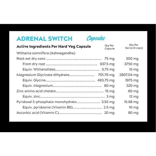 Adrenal Switch Capsules