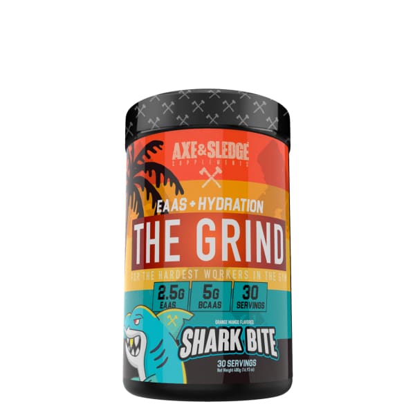 Axe & Sledge The Grind EAAs & Hydration - Shark Bite (Orange Mango) - BCAAs & Amino Acids