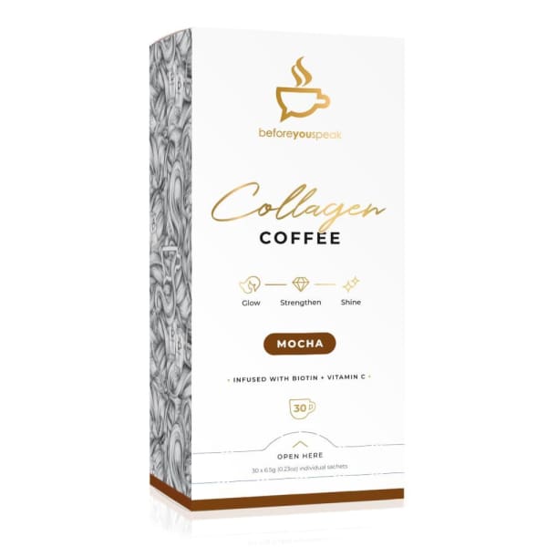 Before You Speak Coffee Collagen - Mocha - Health & Wellbeing