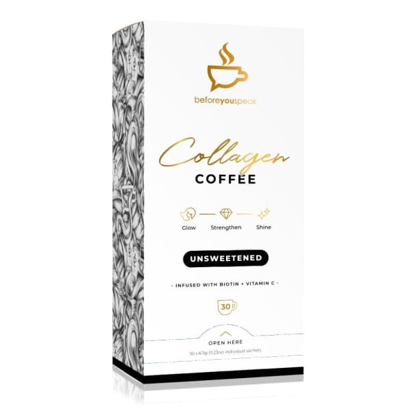 Before You Speak Coffee Collagen - Unsweetened - Health & Wellbeing