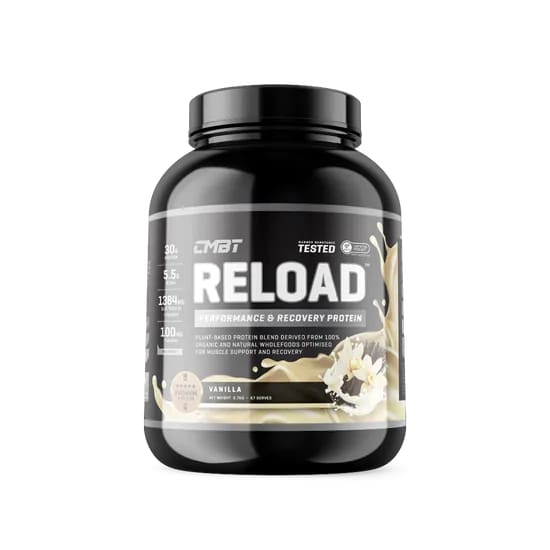 CMBT Reload Wholefood Protein Powder - Vanilla / 2.7kg - Protein Food Products