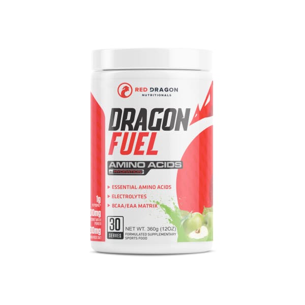 Dragon Fuel Amino Acids & Electrolyte by Red Dragon Nutritionals - Granny Smith - BCAAs & Amino Acids