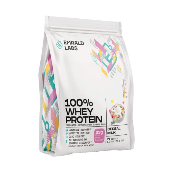 Emrald Labs 100% Whey Protein - 2.2kg / Cereal Milk