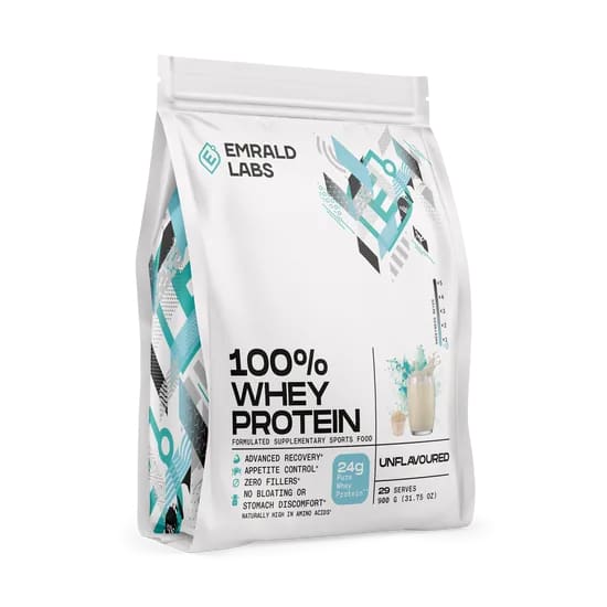 Emrald Labs 100% Whey Protein - 900g / Unflavoured