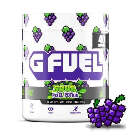 Gfuel Energy - Sour Pixel Potion (Sour Grape) - Pre Workout