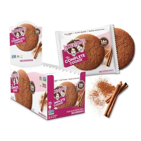 Lenny & Larrys Complete Cookie - Snickerdoodle / Individual - Protein Food Products