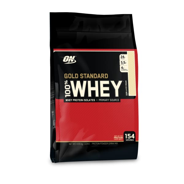 Optimum Nutrition Gold Standard 100% Whey - 10lb / Vanilla - Protein Powders