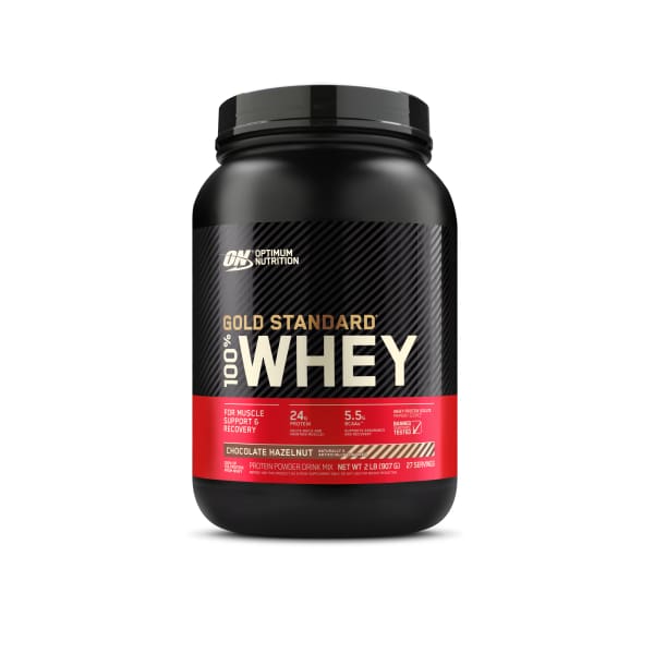 Optimum Nutrition Gold Standard 100% Whey - 2lb / Chocolate Hazelnut - Protein Powders