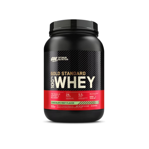 Optimum Nutrition Gold Standard 100% Whey - 2lb / Chocolate Mint - Protein Powders