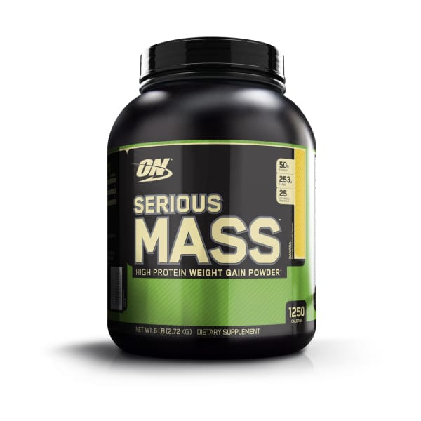 Optimum Nutrition Serious Mass Gainer - 6lbs / Banana - Protein Powders