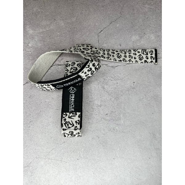 Pinnacle Performance Single Tail Lifting Straps - White/Black - Shakers & Accesories