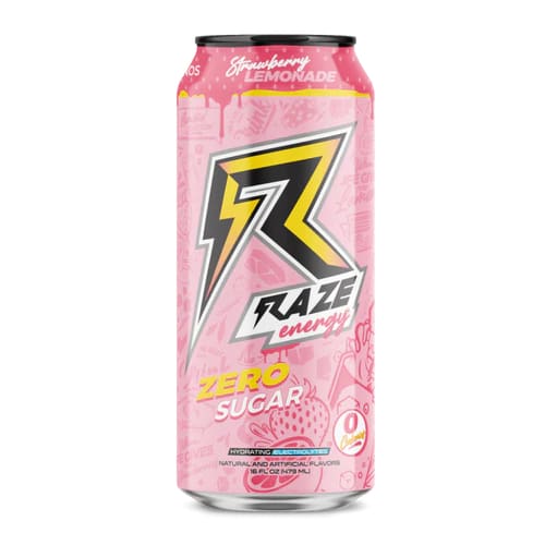 Raze Energy Drink cans