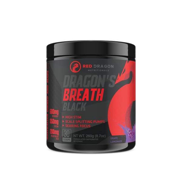 Red Dragon Dragon’s Breath Black - Grape Lemonade - Pre Workout