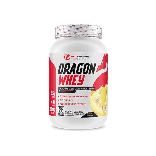 Red Dragon Nutritionals Dragon Whey - Banana Ice Cream / 2lb - Protein Powders