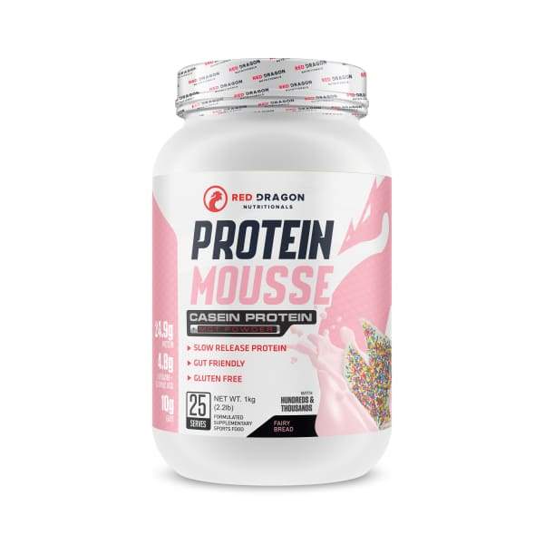 Red Dragon Protein Mousse - Fairy Bread - Protein Powders