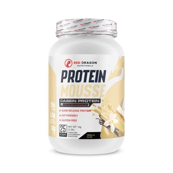 Red Dragon Protein Mousse - Vanilla Slice