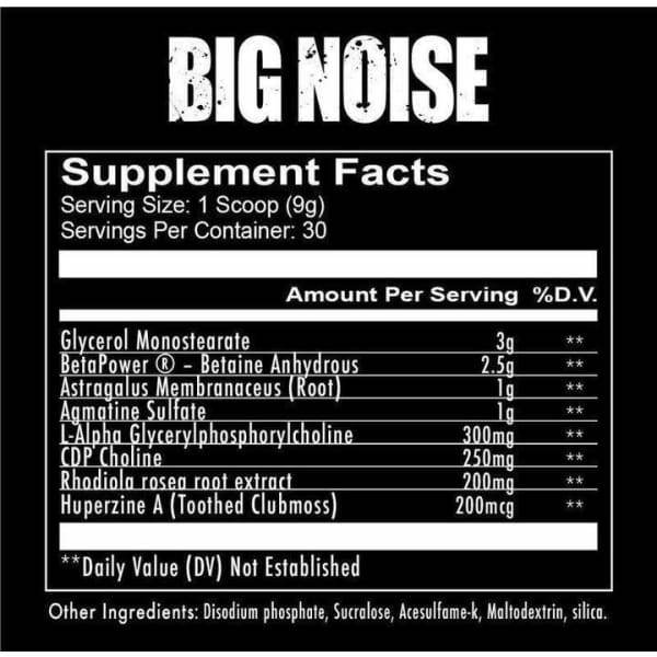 Redcon 1 Big Noise - Pre Workout