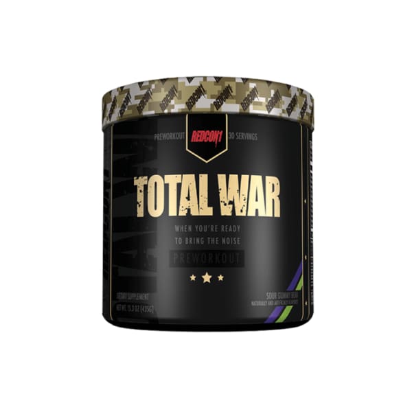 Redcon 1 Total War Pre Workout - Sour Gummy Bear - Pre Workout