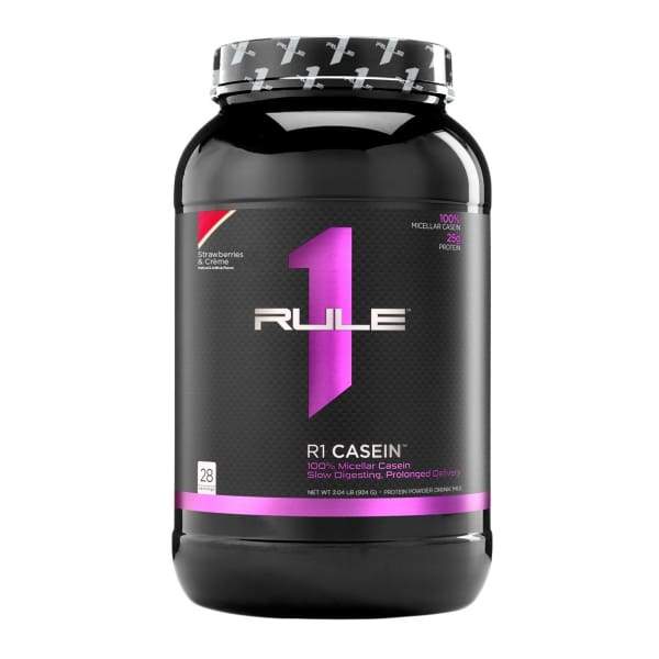 Rule 1 Casein Protein Powder - Strawberries & Cream / 2lb - Protein Powders