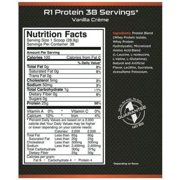 Rule 1 ISOLATE - Protein Powders