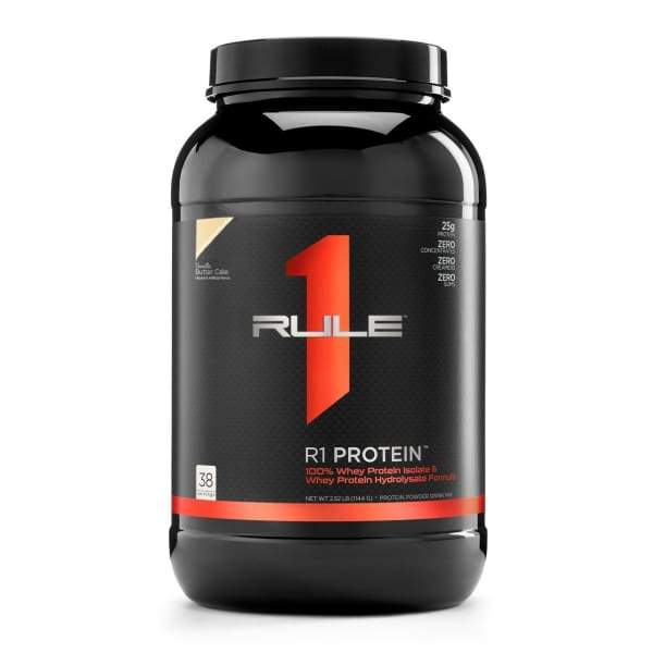 Rule 1 Isolate Protein Powder - Vanilla Butter Cake / 2lbs - Protein Powders
