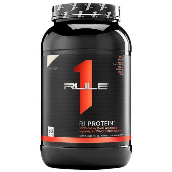 Rule 1 Isolate Protein Powder - Vanilla Creme / 2lbs - Protein Powders