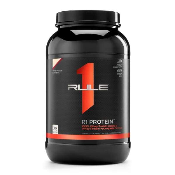 Rule 1 Isolate Protein Powder - White Chocolate Raspberry / 2lb - Protein Powders