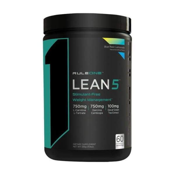 Rule 1 Lean 5 Non Stim Fat Burner - Blue Razz Lemonade - Fat Burner