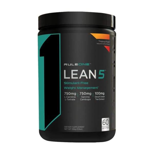 Rule 1 Lean 5 Non Stim Fat Burner - Tropical Rush - Fat Burner