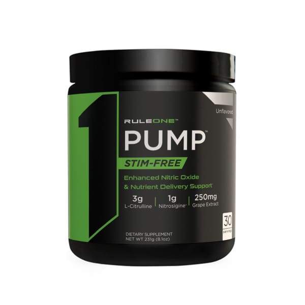 Rule 1 Pump Non Stim Pre Workout - Unflavoured