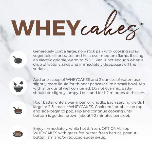 Rule 1 Whey Cakes - Protein Food Products
