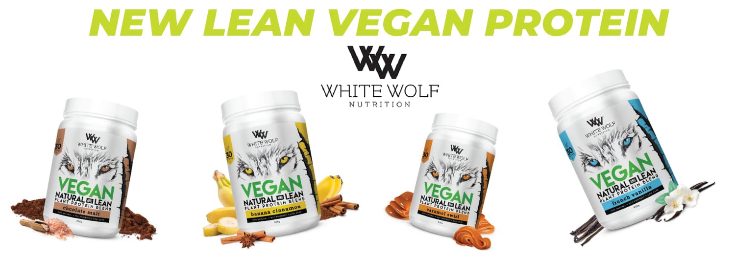 The All New White Wolf Nutrition Lean Vegan Protein