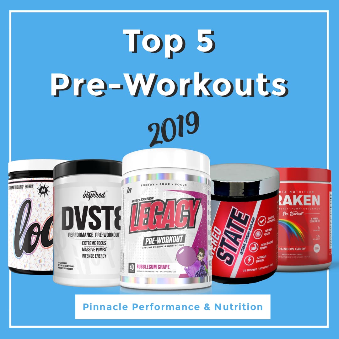Top 5 Pre-Workouts in 2019