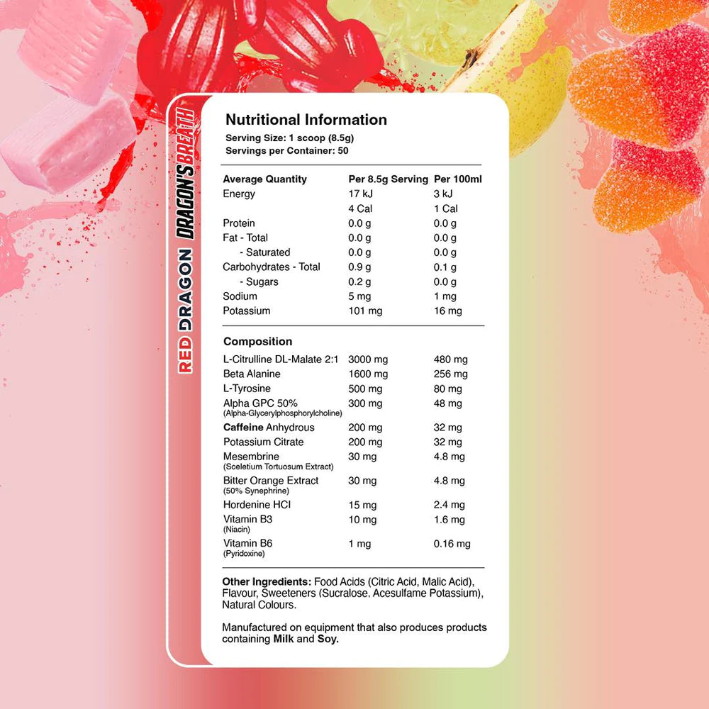 Red Dragon Nutritionals Dragon's Breath
