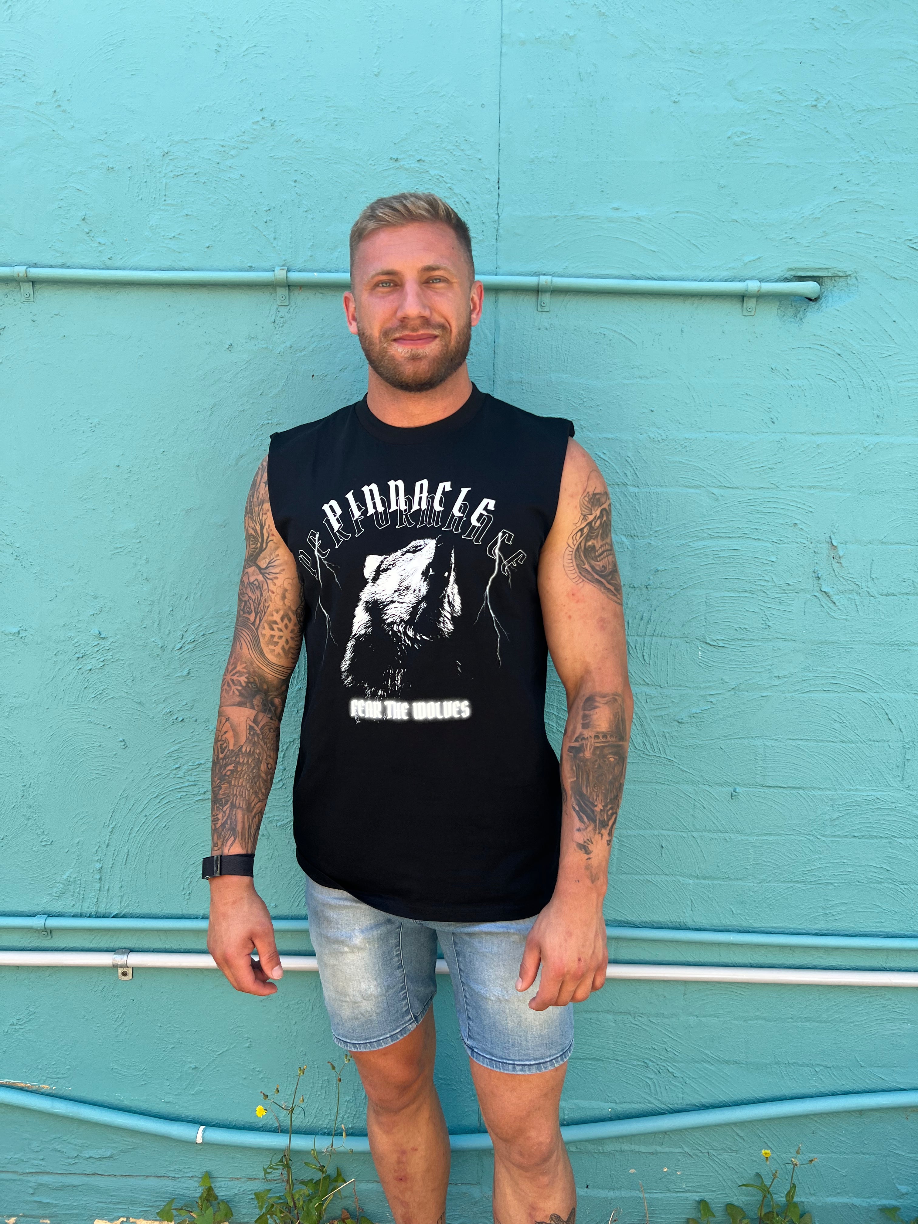 White Lightning Muscle Tank