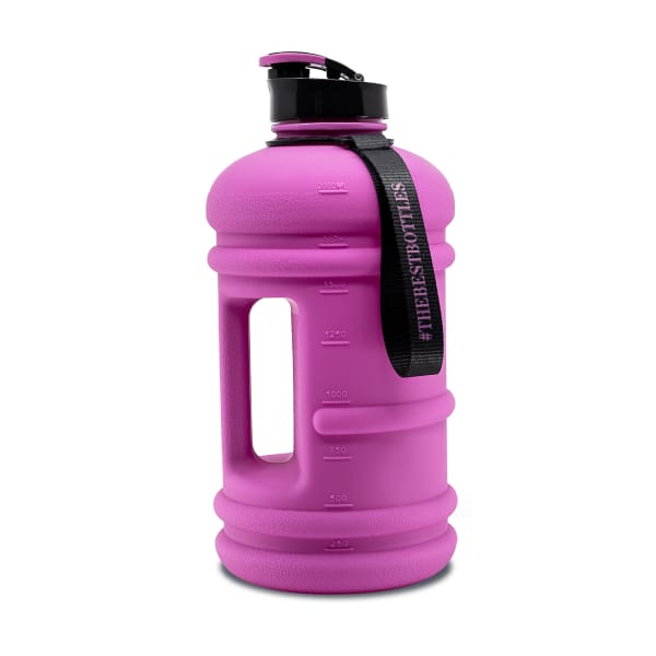 2.2L Matte Bottle - Pop Top Lid - Purple - Shakers & Accesories