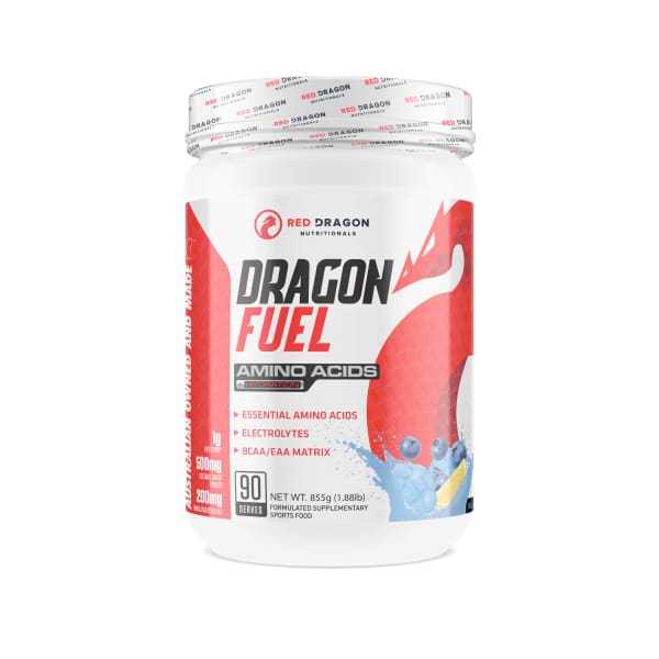 Dragon Fuel Amino Acids & Electrolyte by Red Dragon Nutritionals - Blue Clouds / 90 Serves - BCAAs & Amino Acids