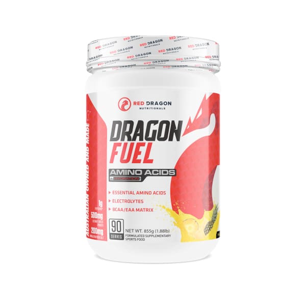 Dragon Fuel Amino Acids & Electrolyte by Red Dragon Nutritionals - Pineapple / 90 Serves - BCAAs & Amino Acids