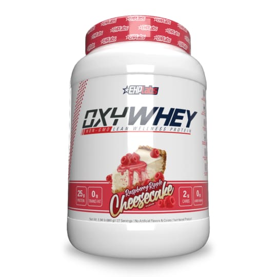 EHP Labs Oxywhey Lean Protein Powder - Raspberry Ripple Cheesecake - Protein Powders