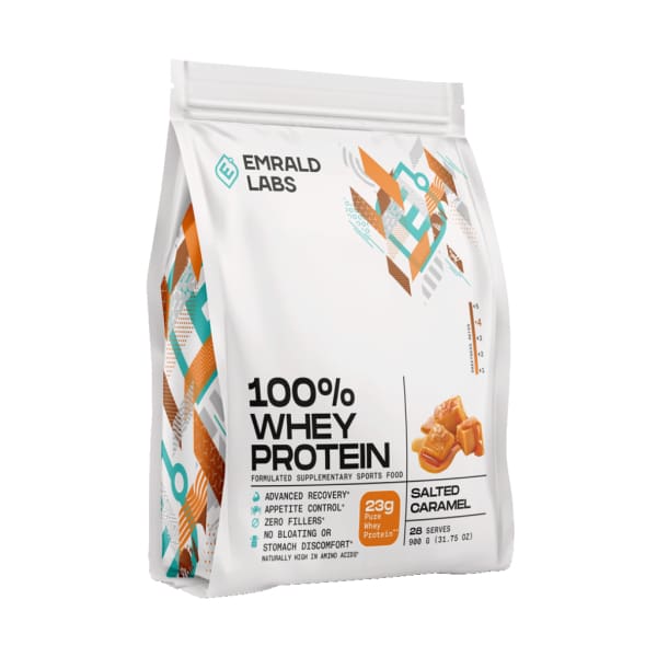 Emrald Labs 100% Whey Protein - 900g / Salted Caramel