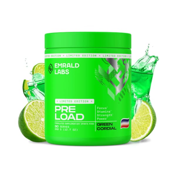 Emrald Labs Pre Load - Green Cordial - Pre Workout
