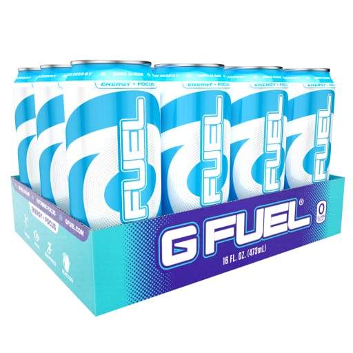 Gfuel Energy Cans (12 Pack) - Blue Ice - Protein Powders