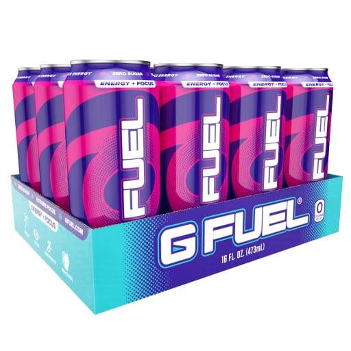 Gfuel Energy Cans (12 Pack) - Fazeberry - Protein Powders