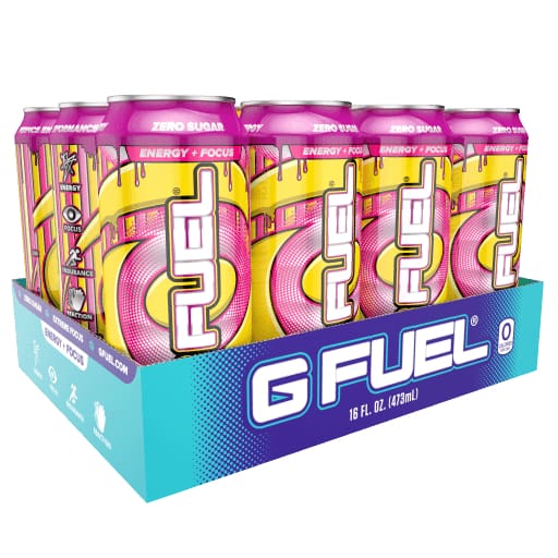 Gfuel Energy Cans (12 Pack) - Hype Sauce - Pre Workout