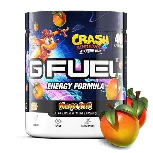 Gfuel Energy - Crash Wumpa Fruit (pre order) - Pre Workout