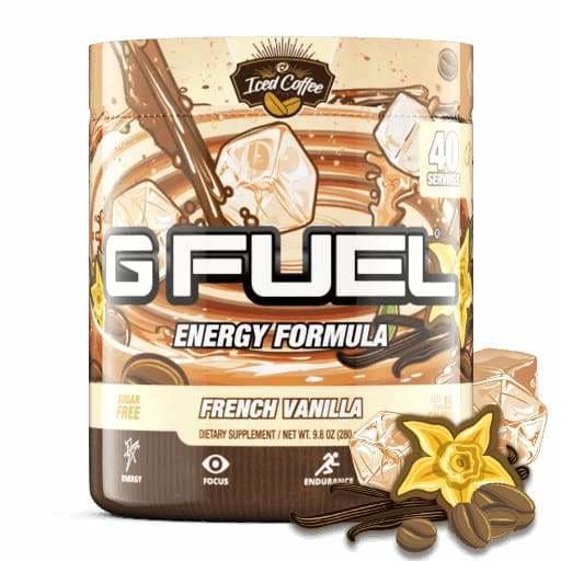 Gfuel Energy - French Vanilla Coffee - Pre Workout