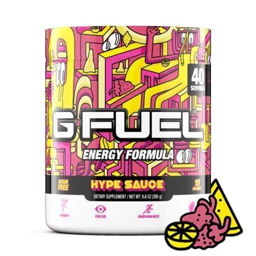 Gfuel Energy - HYPE Sauce (Raspberry Lemonade) - Pre Workout