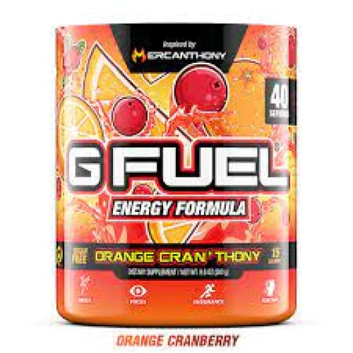 Gfuel Energy - Orange Cran’thony - Pre Workout